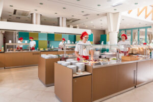 BRETANIDE, Insel Brac, Hauptrestaurant, Buffet